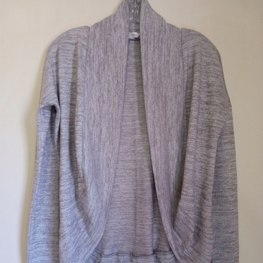 Ardene Basics Heather grey cocoon cardigan women's size small
